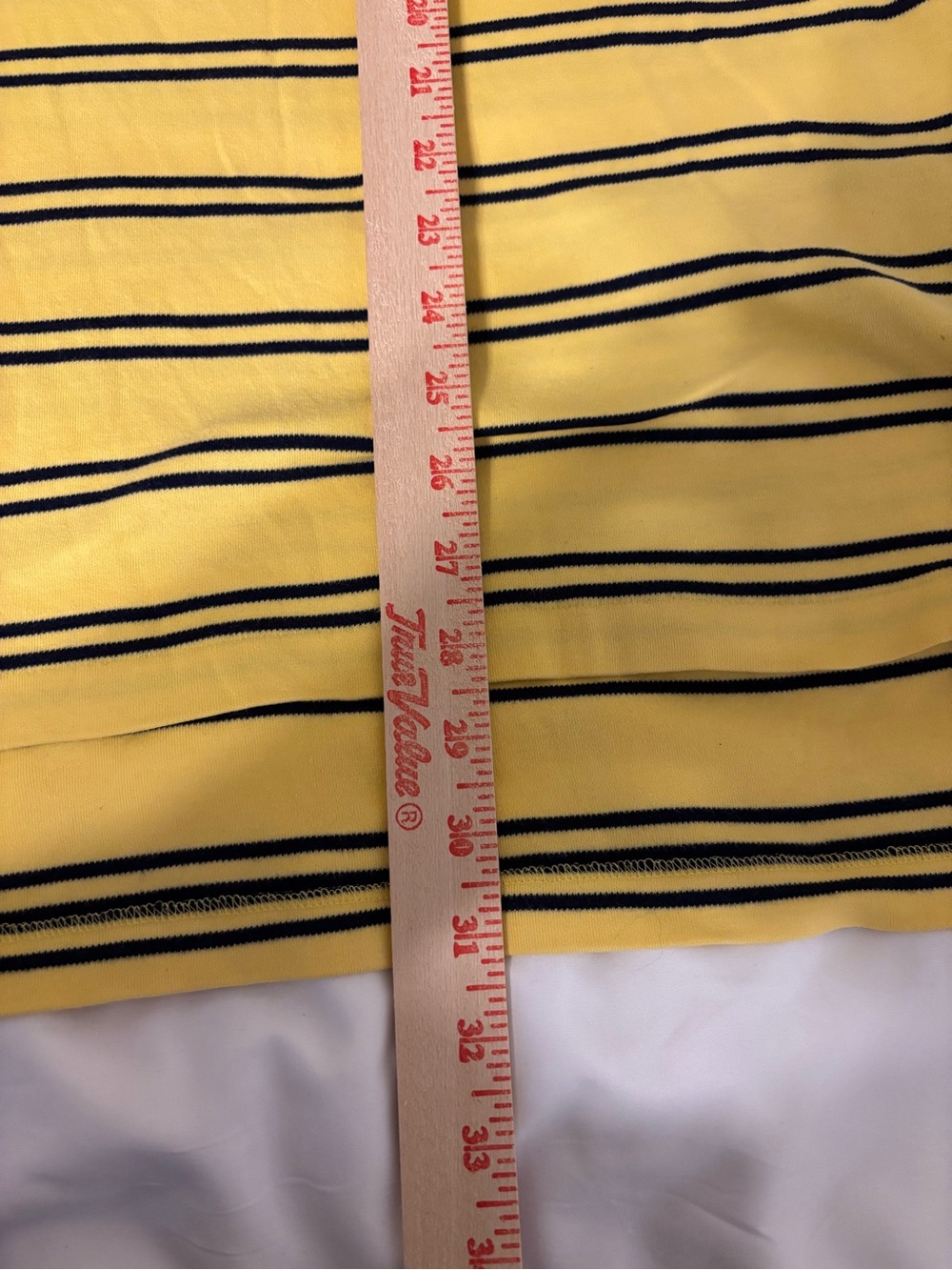 Polo Ralph Lauren Yellow Striped Polo Shirt Men’s XL Short Sleeve Cotton - Picture 4 of 7